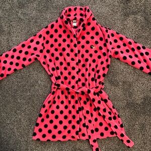 PINK Short Cozy Robe
